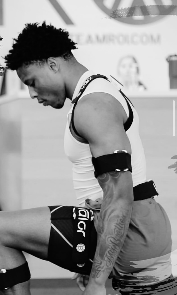 a man training using valor