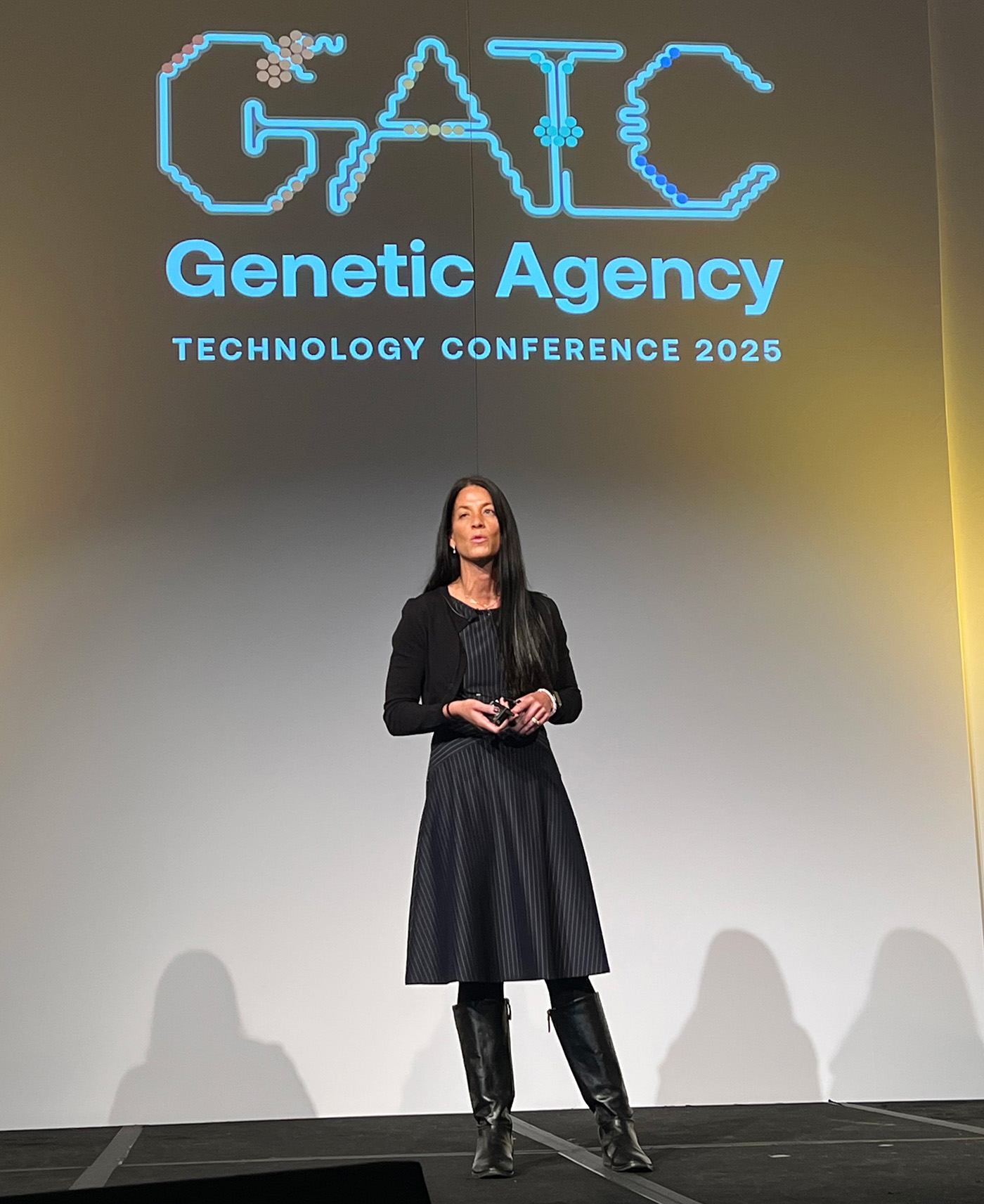 Allyson Berent presenting at GATC 2025
