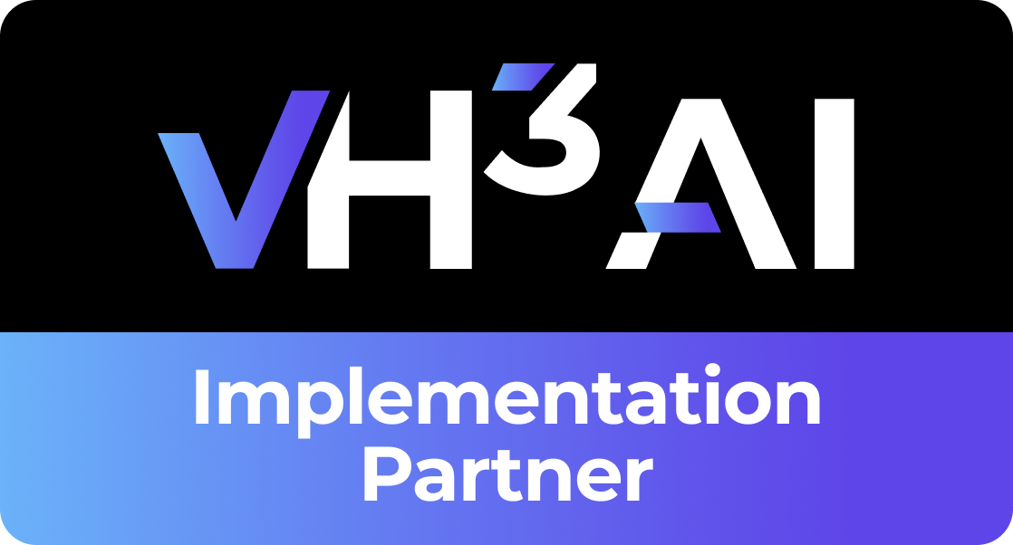 VH3 AI Implementation Partner badge