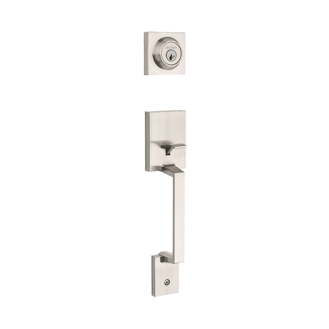 Amador Handleset - Deadbolt Keyed One Side with SmartKey