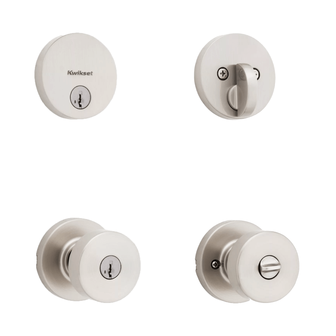 Pismo Knob and Deadbolt Keyed One Side