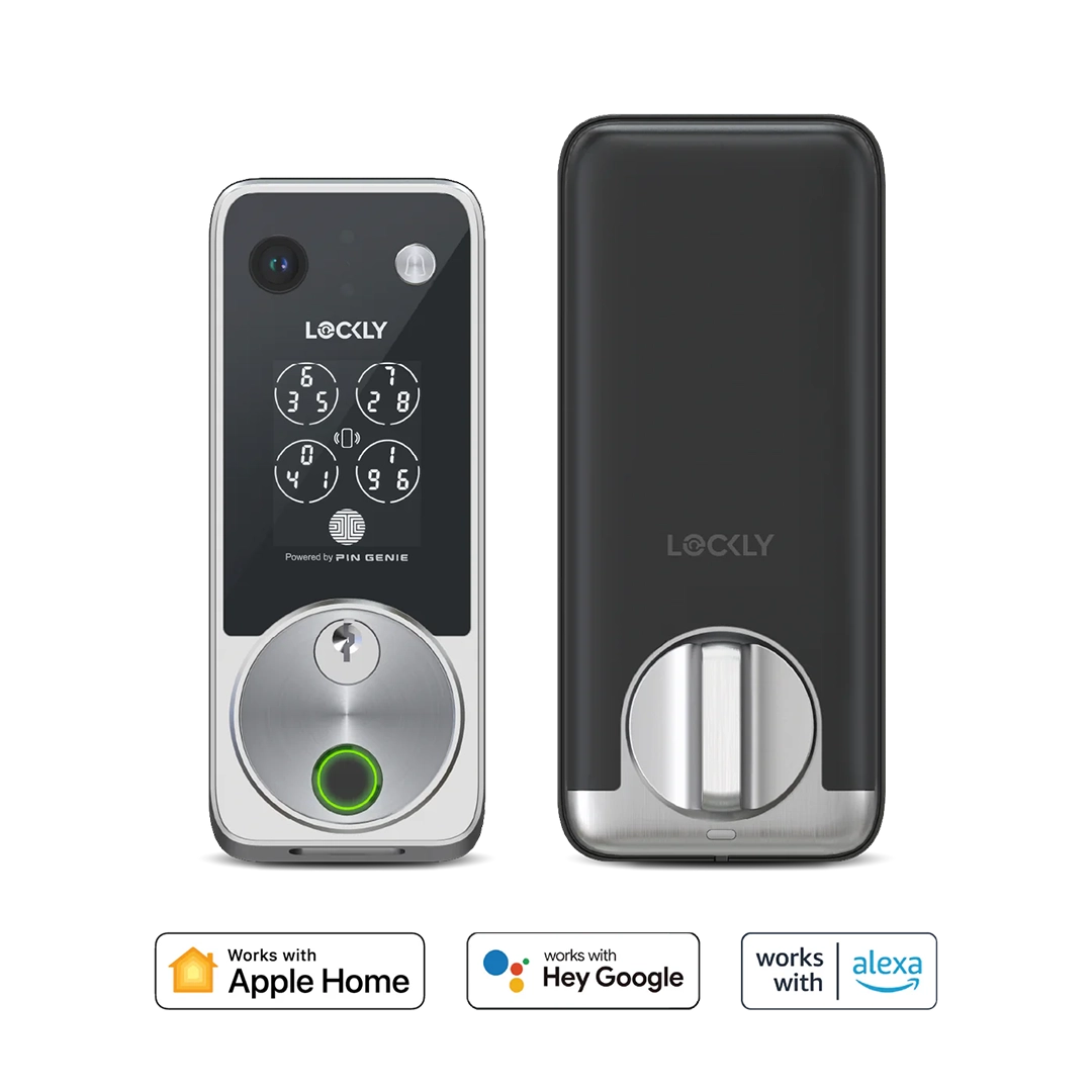 Lockly Vision Zeno Series Video Smart Lock with Intercom Deadbolt