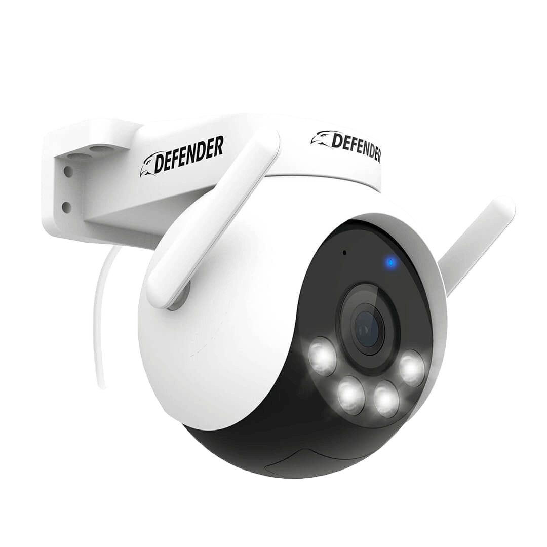 AI POWERED 4K Everwatch PTZ 360° Wi-Fi Plug-in Power Security Camera