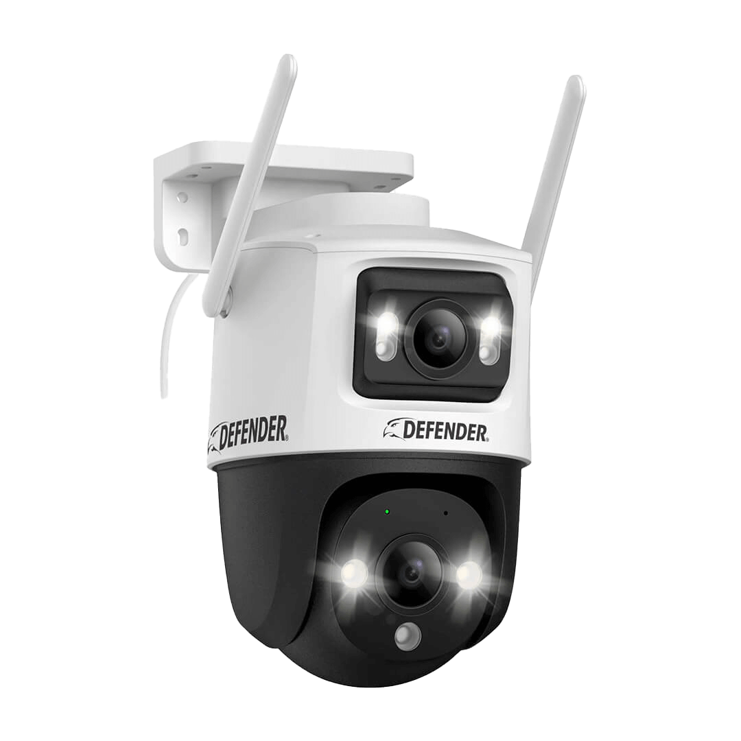 AI POWERED Guard Pro 3K PLUS Dual Lens PTZ Wi-Fi 6 Plug-in Security Camera