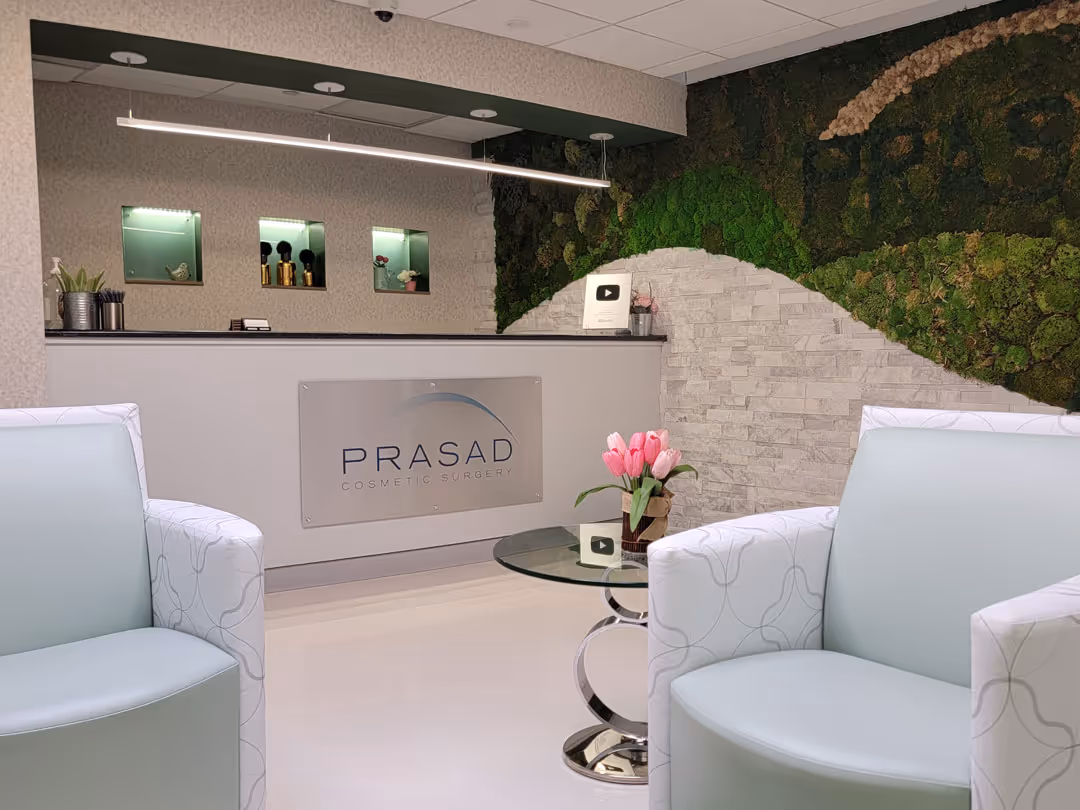 Prasad Cosmetic Surgery Garden City Long Island - waiting room