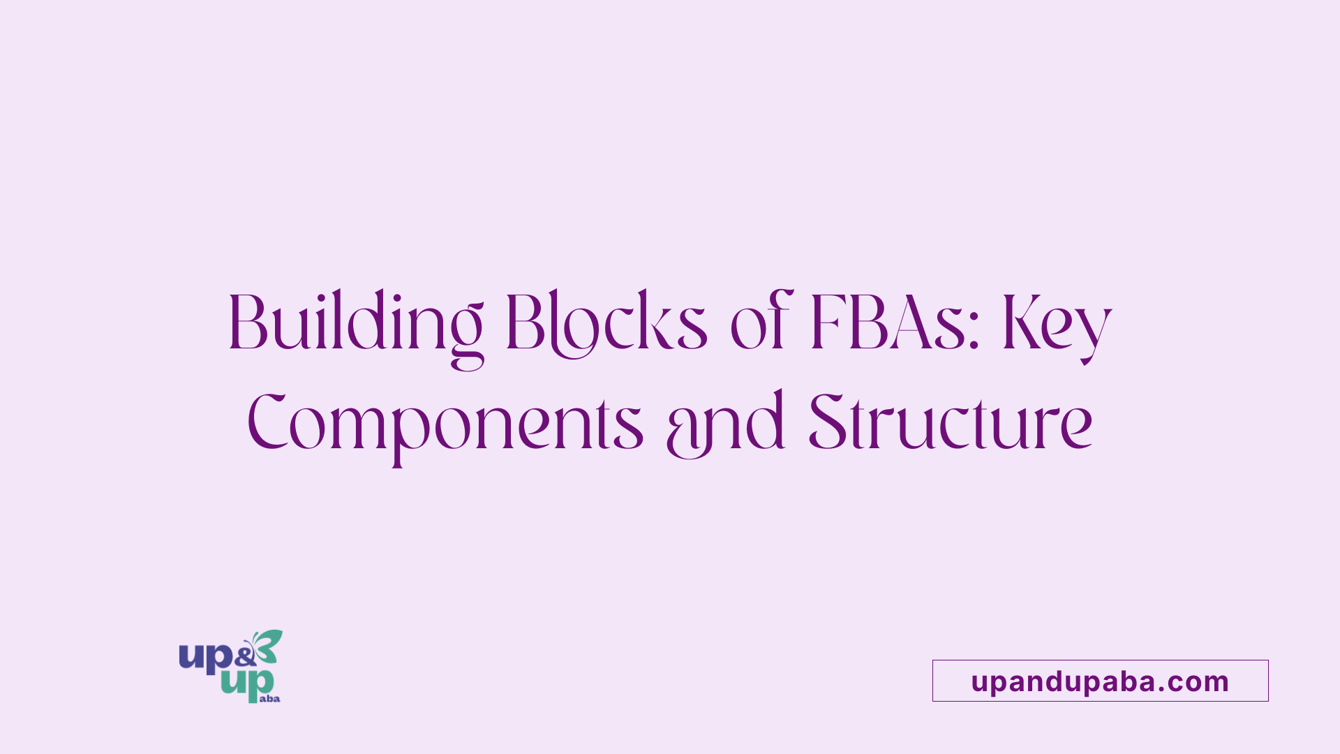 Building Blocks of FBAs: Key Components and Structure