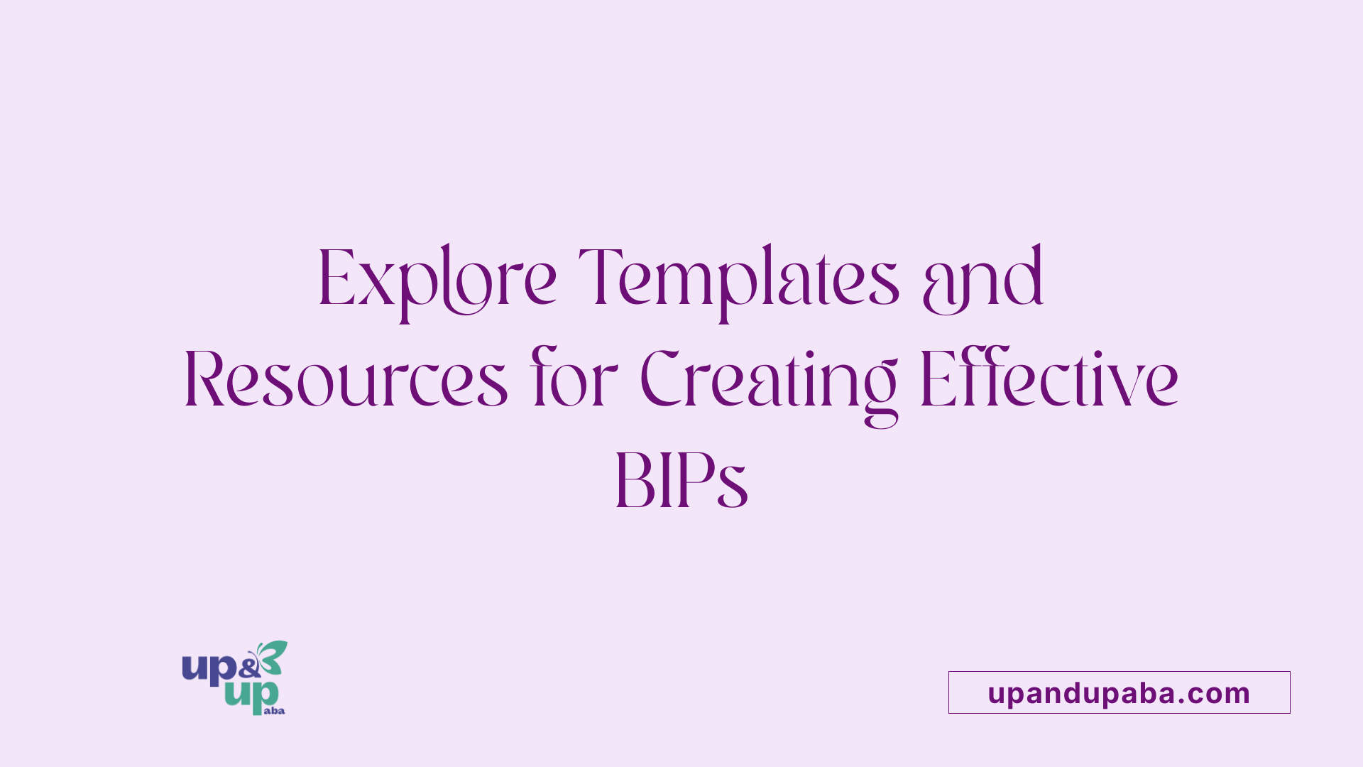 Explore Templates and Resources for Creating Effective BIPs