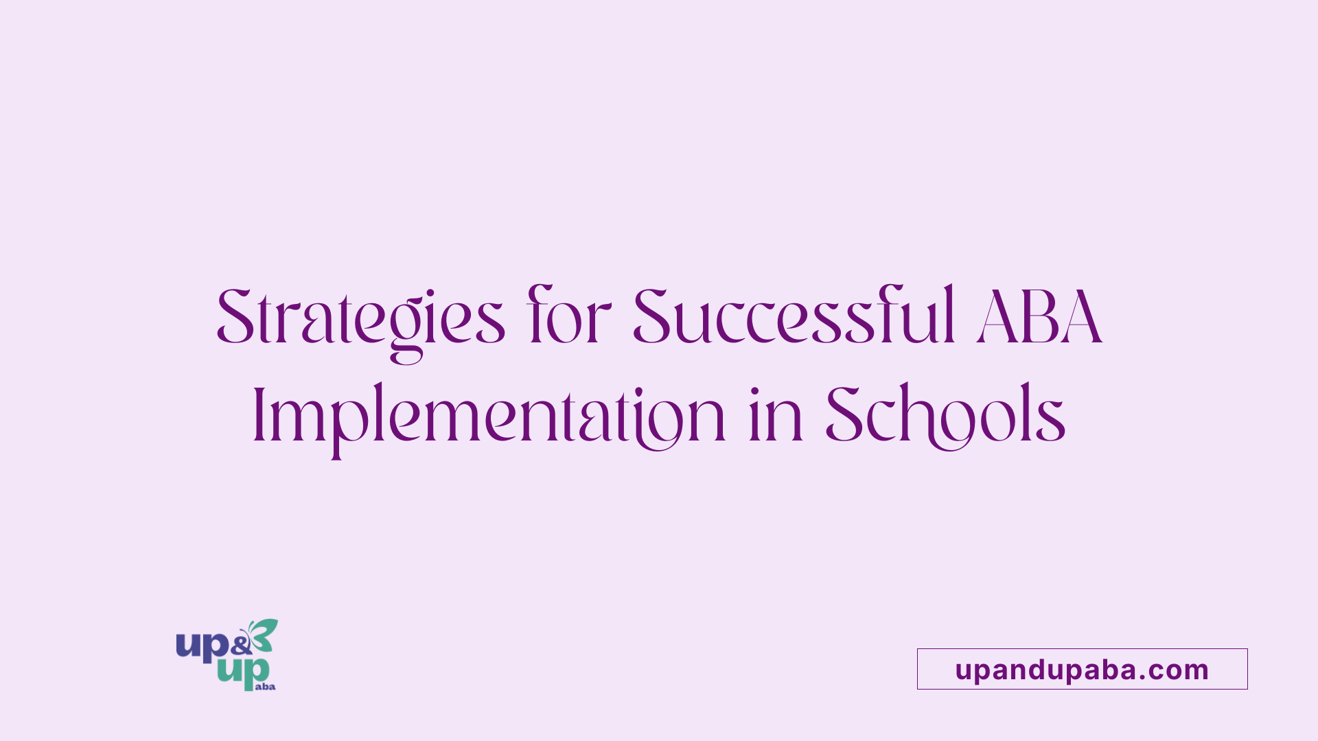 The Benefits of Collaboration Between Schools and ABA Therapy Providers ...