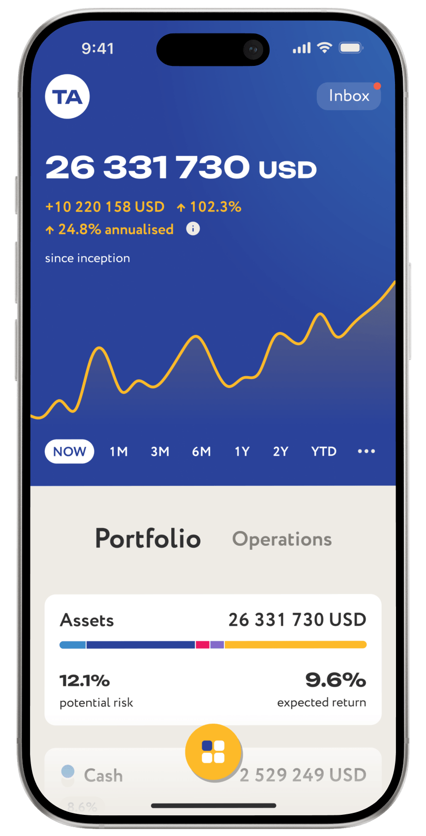 Track portfolio performance