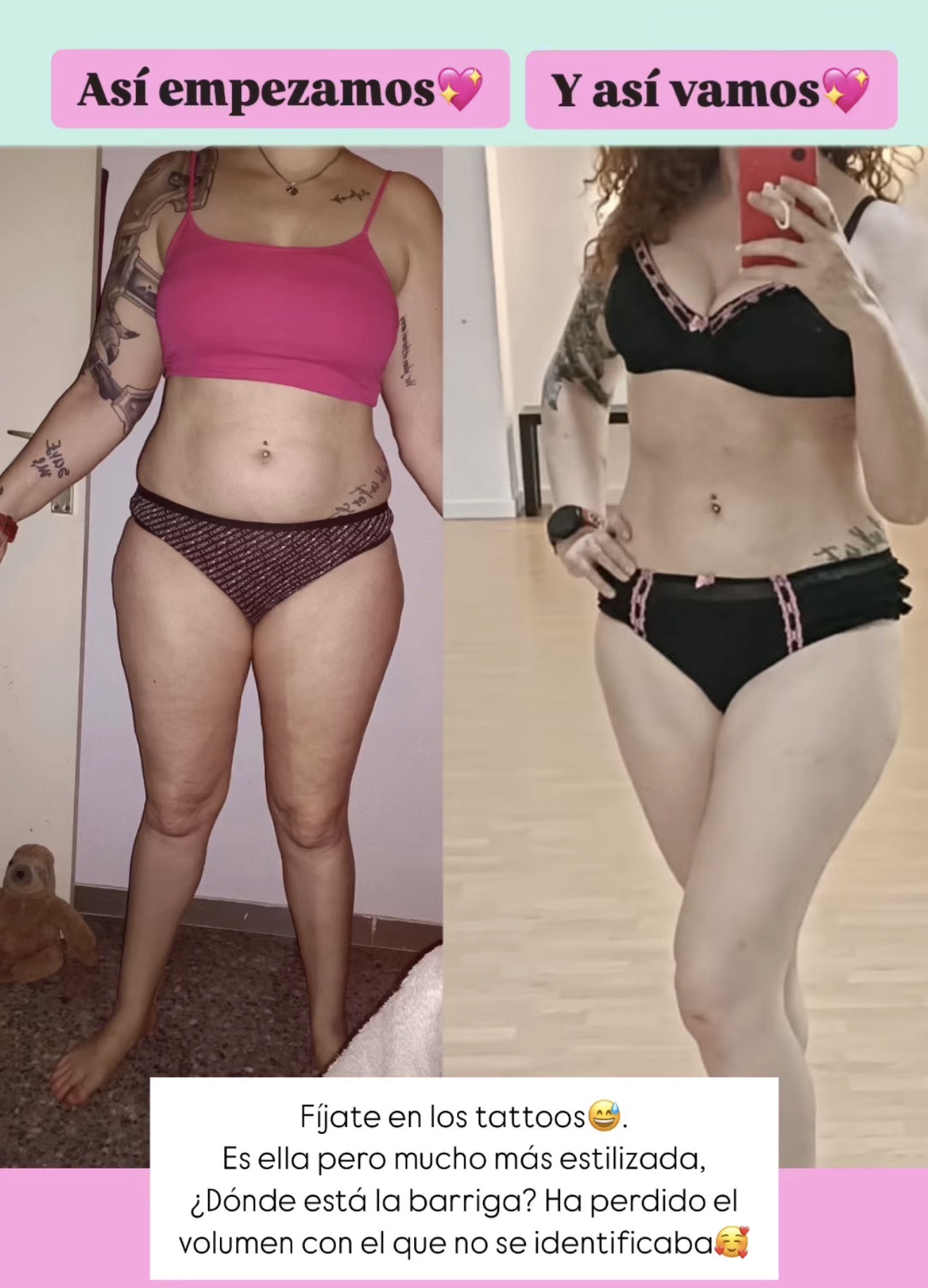 Proceso de pérdida de peso con acompañamiento profesional