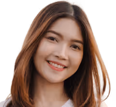 Portrait of a smiling professional woman representing a successful sales representative or candidate