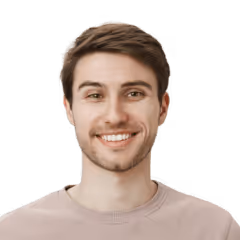 Portrait of a smiling young professional man representing a recruitment specialist