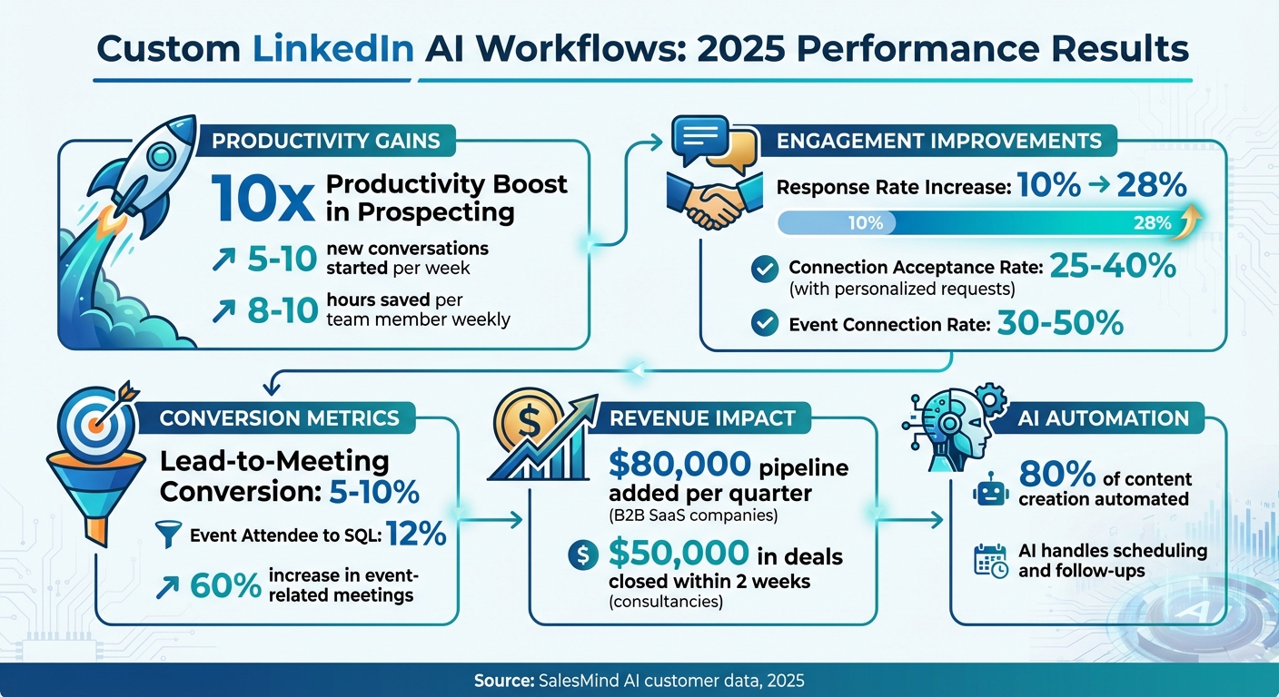 LinkedIn AI Workflow Results: Key Performance Metrics and ROI Statistics