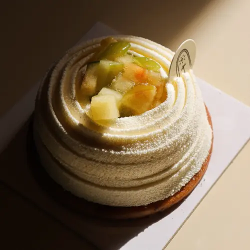 La pomme tatin & granny smith vu du dessus