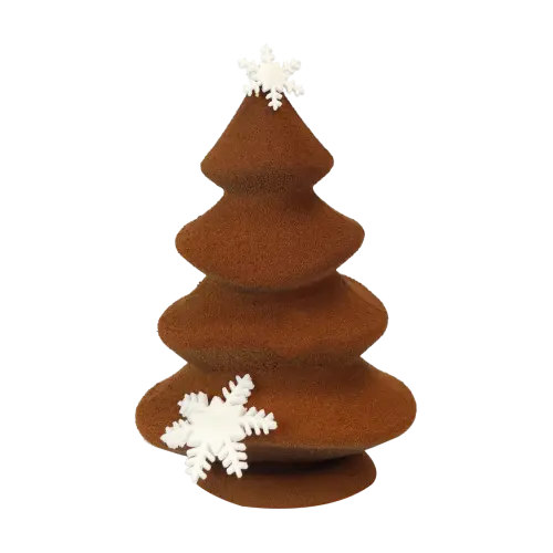 Sujet sapin chocolat noir 