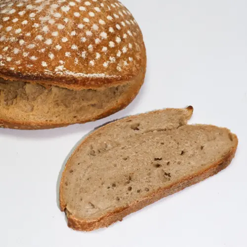 Tranche de pain de meule 