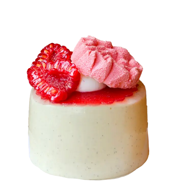 L'entremet des mamans à la framboise et coquelicot