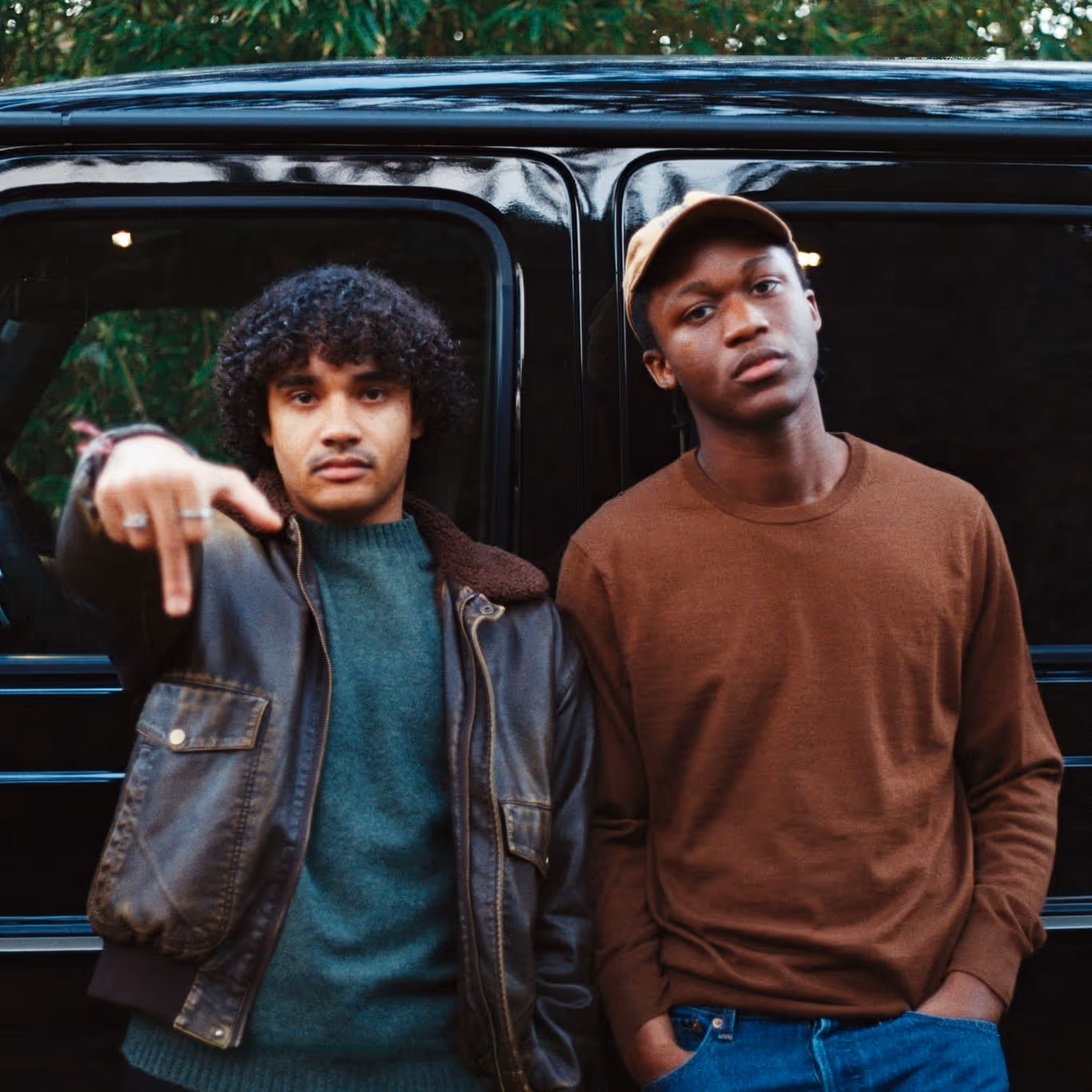 Cover for chateaubriand single representing hunter and noah matatu