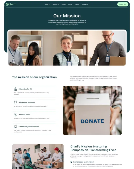 Our Mission-Screenshot
