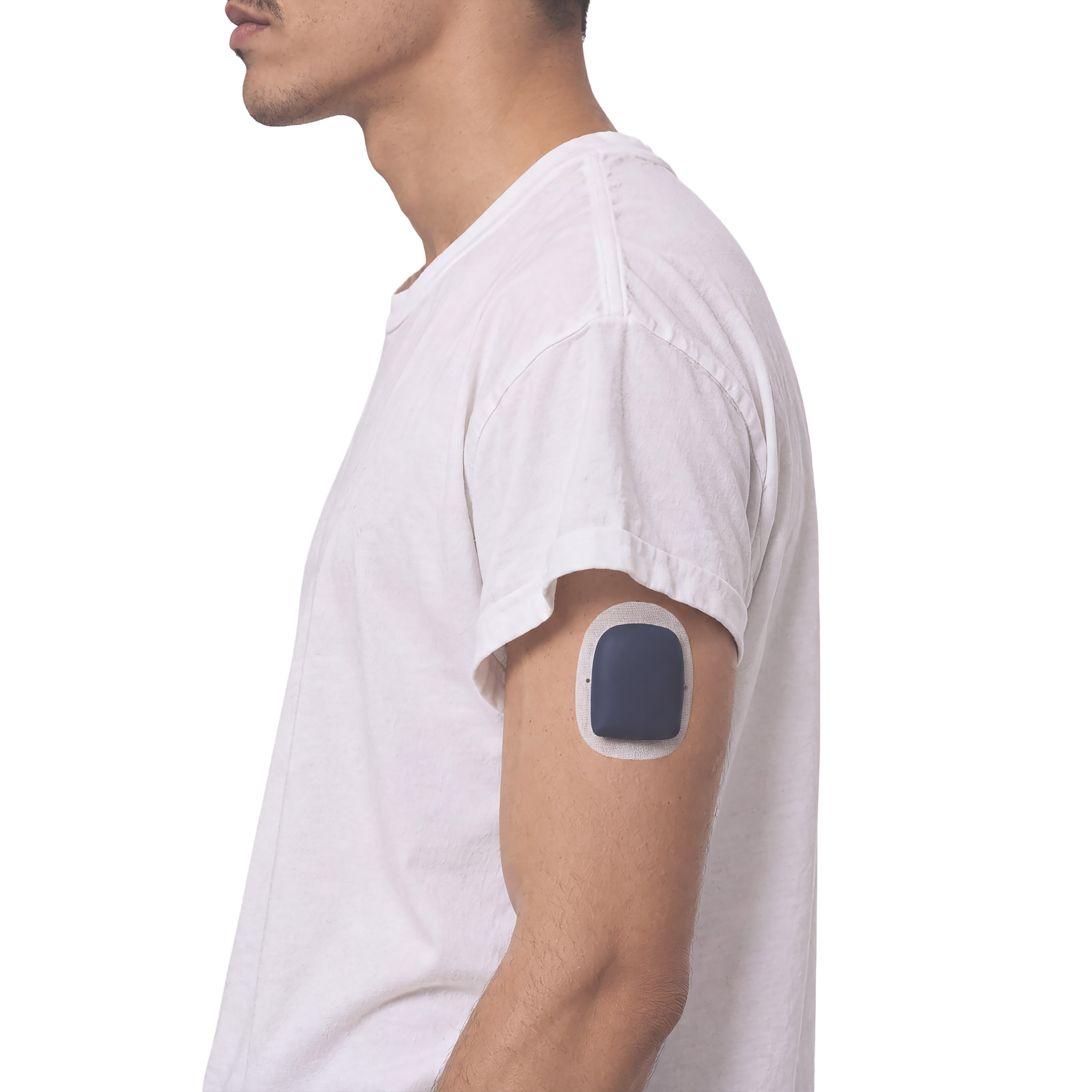 Baltic PODERN pod cover worn on the upper arm