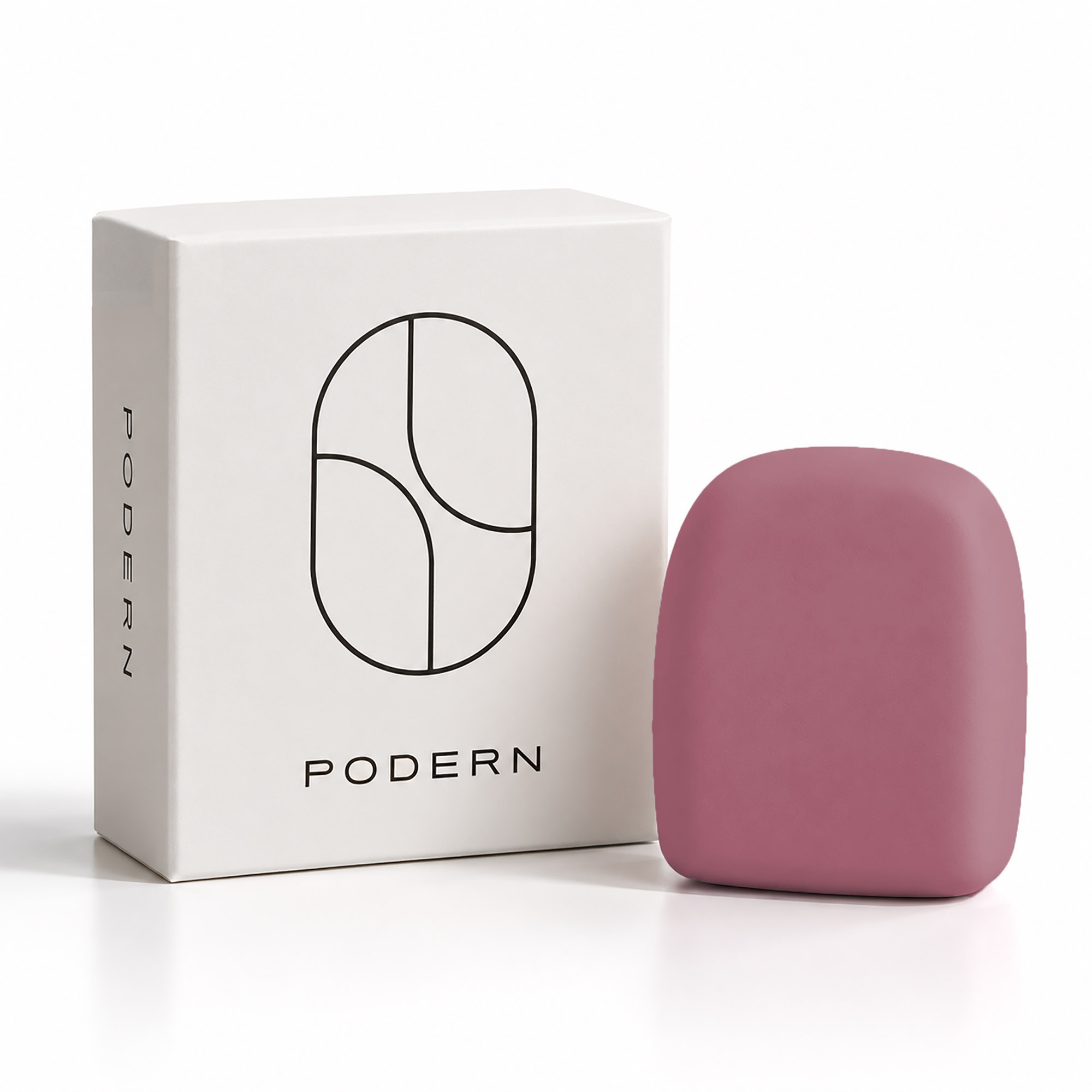 PODERN Omnipod Silicone Pod Cover in Mulberry with packaging