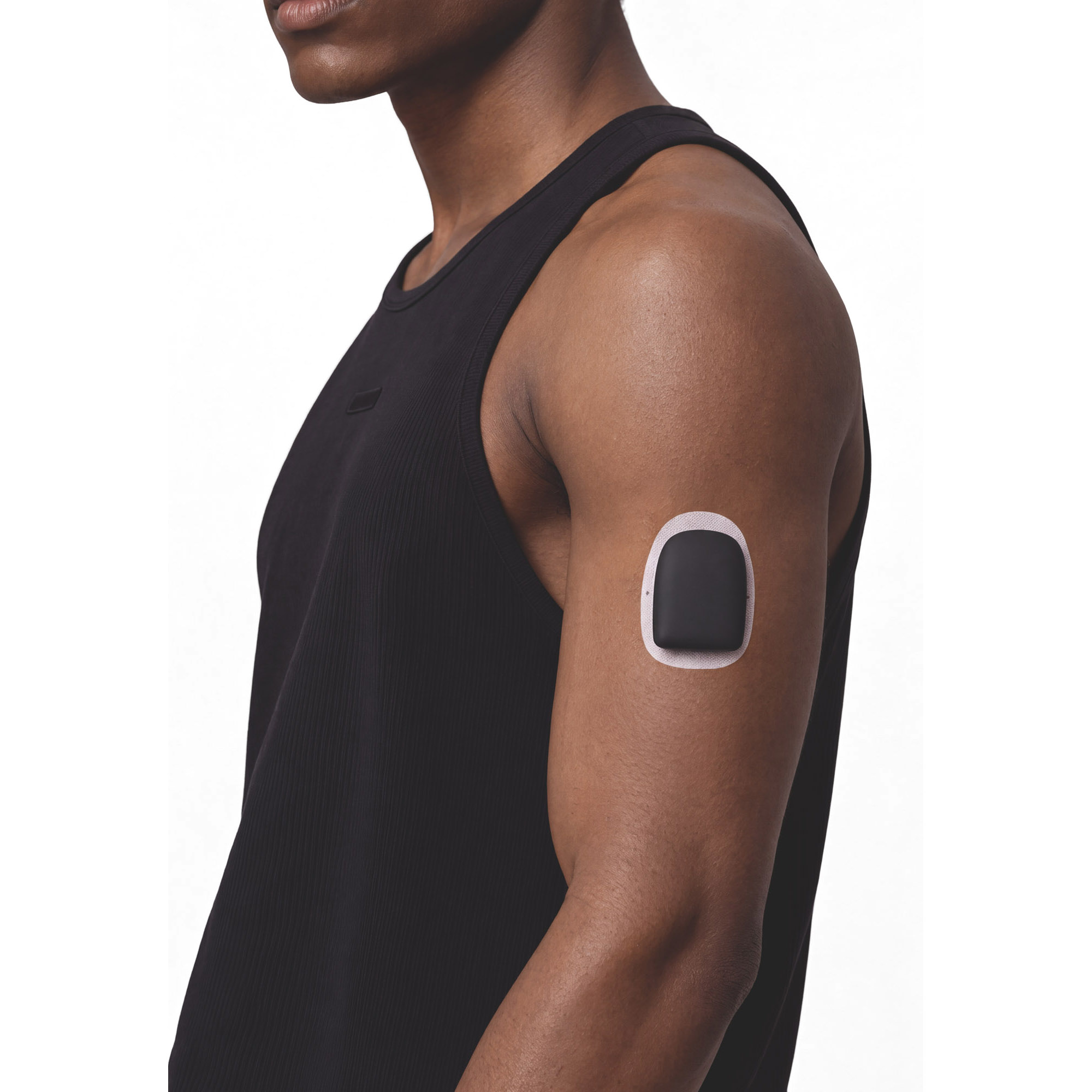 Onyx PODERN pod cover worn on the upper arm