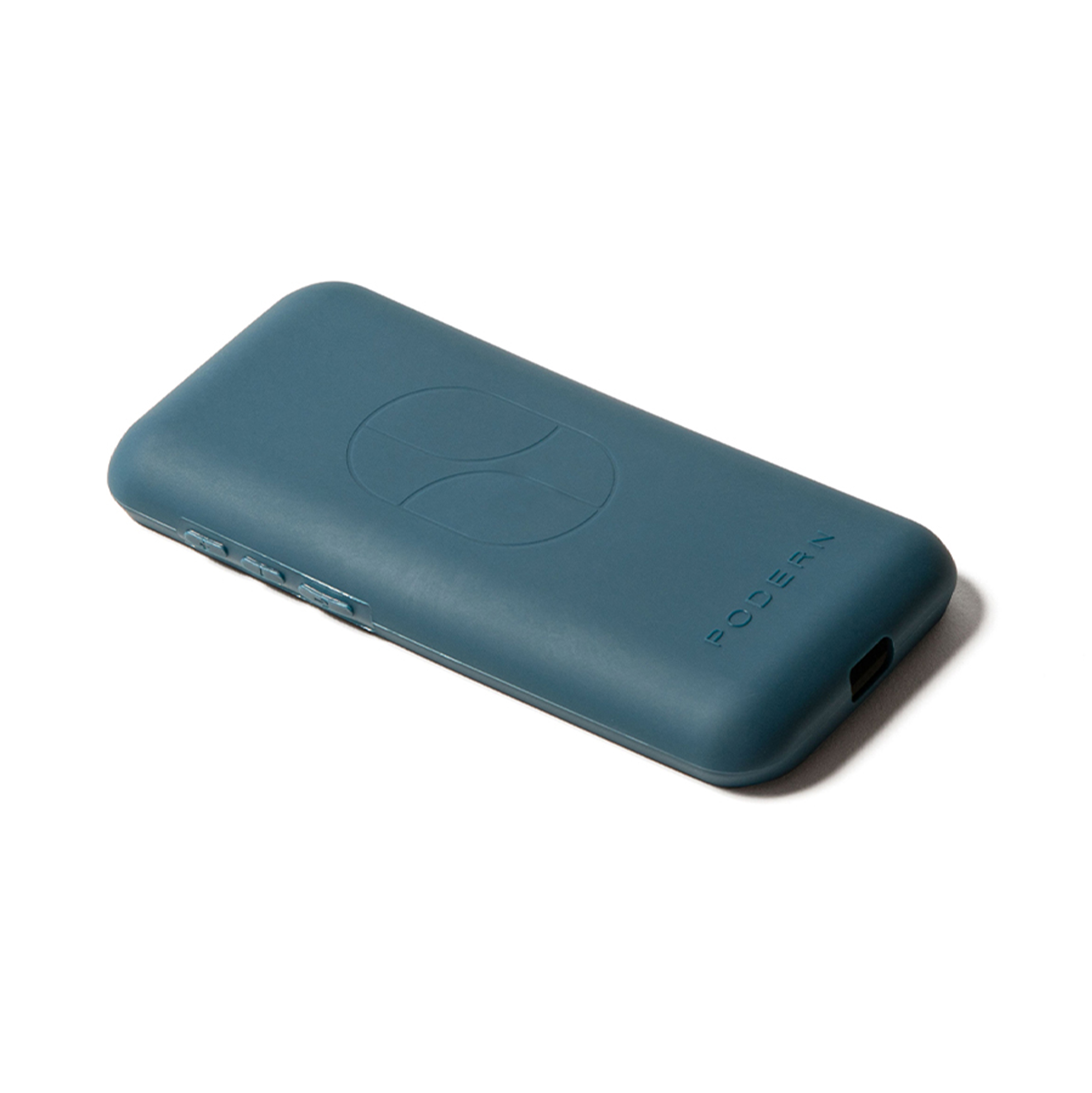 PODERN Omnipod 5 PDM Controller Case in Baltic, side view