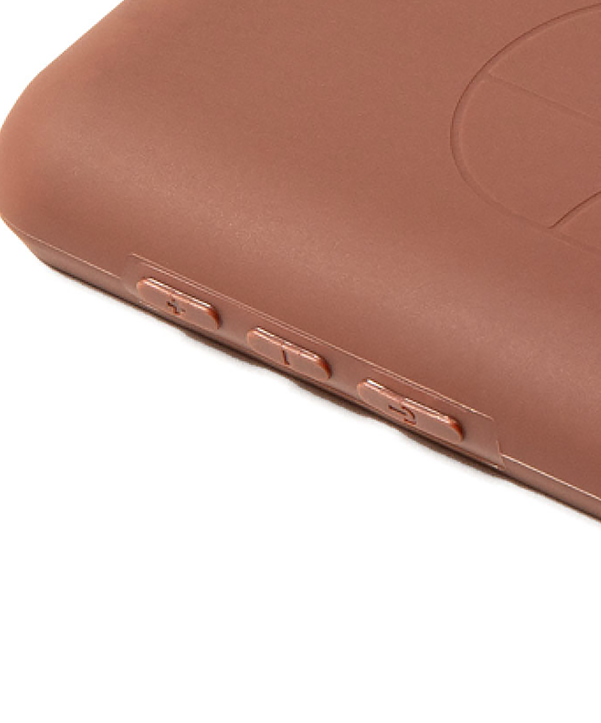 Button cut-outs on the British Khaki PODERN PDM case