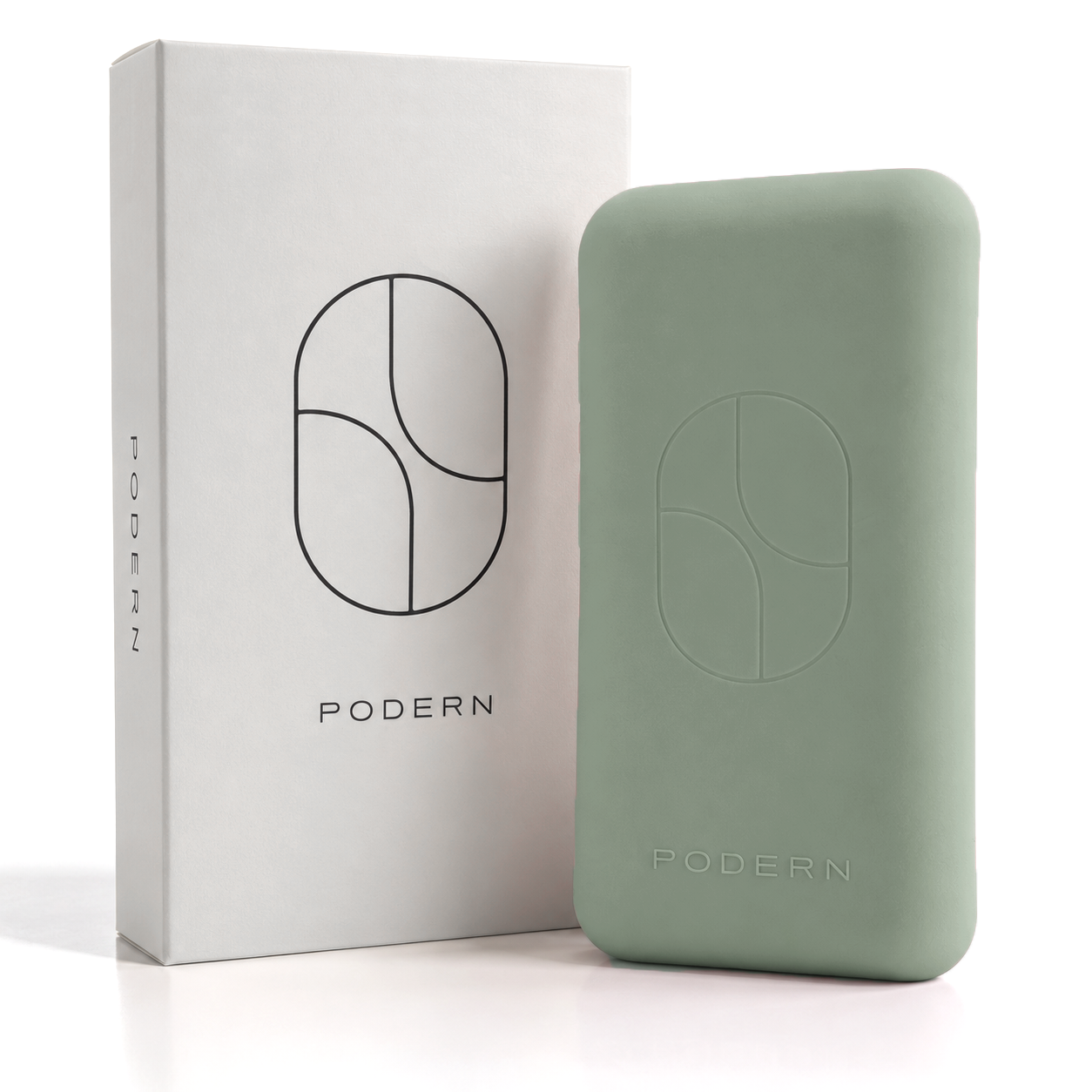 PODERN Omnipod 5 PDM Controller Case in Fern with packaging
