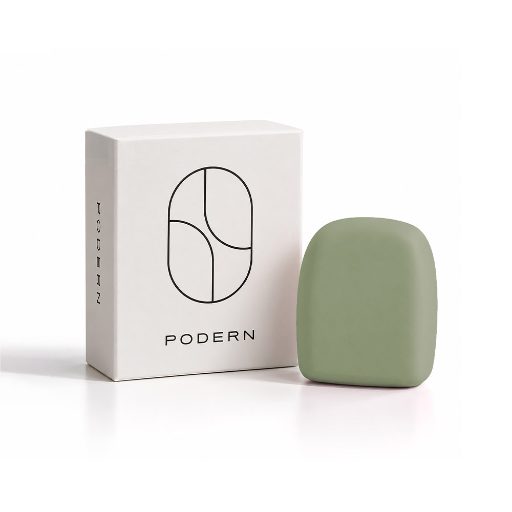 PODERN Omnipod Silicone Pod Cover in Fern with packaging