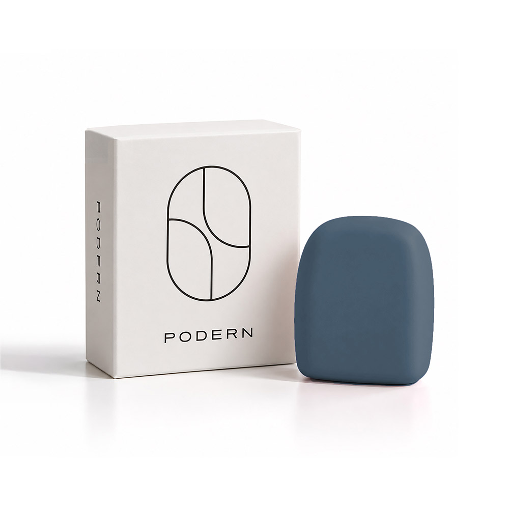 PODERN Omnipod Silicone Pod Cover in Baltic with packaging
