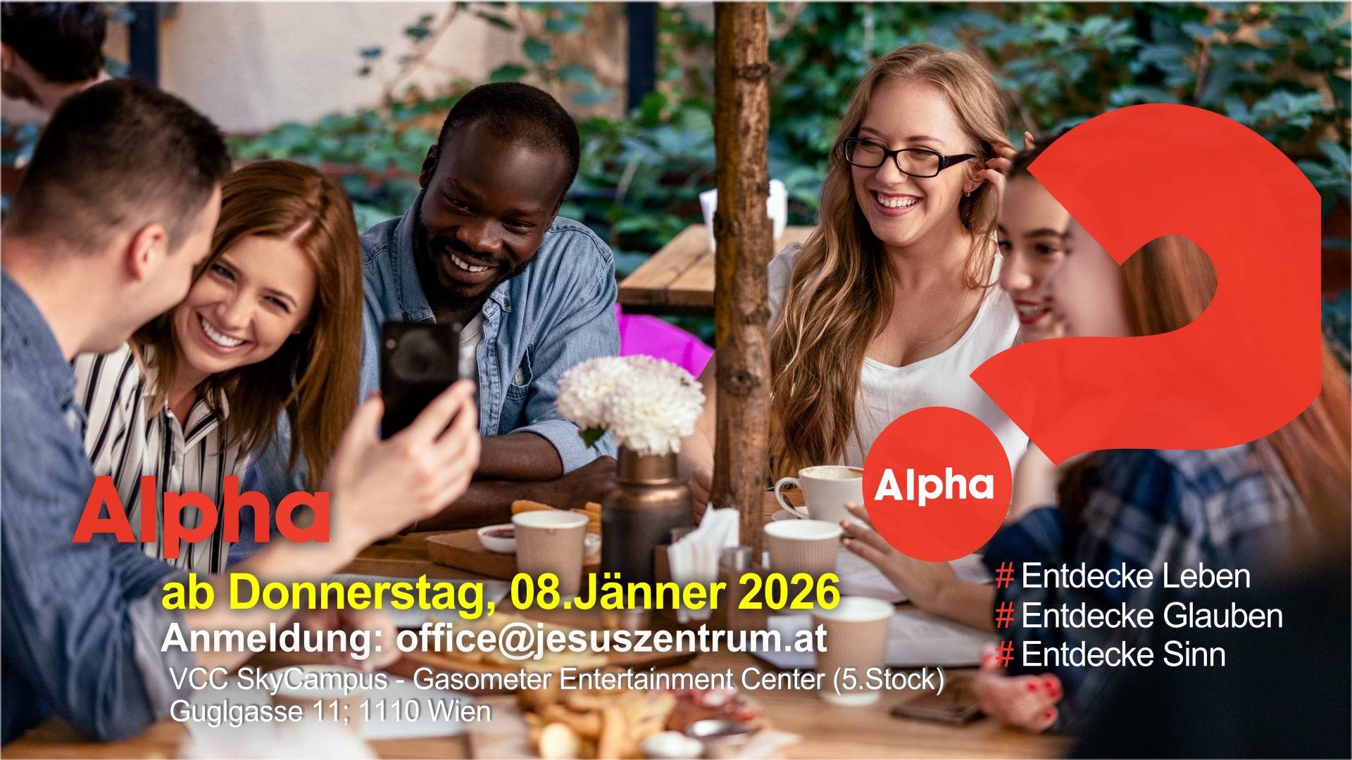 Alphakurs ab Jänner 2026