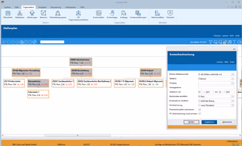Screenshot Infoniqa Payroll Reporting
