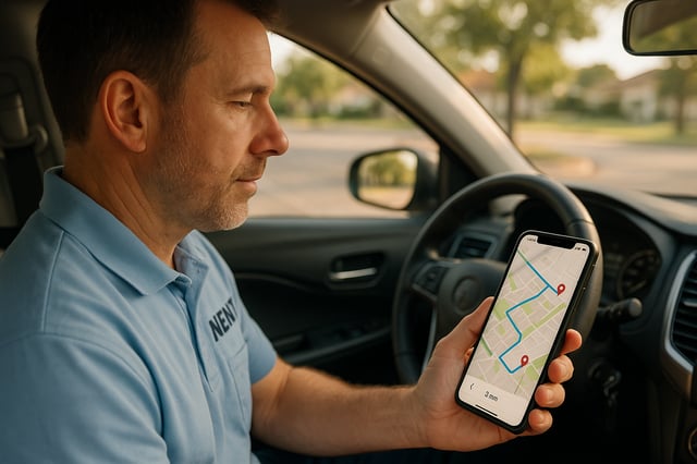 Real-Time Tracking in NEMT Driver Apps
