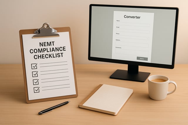 NEMT Compliance Checklist Converter