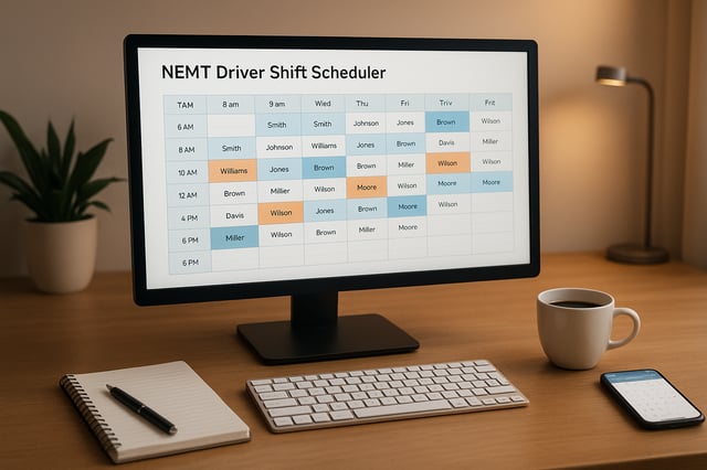 NEMT Driver Shift Scheduler