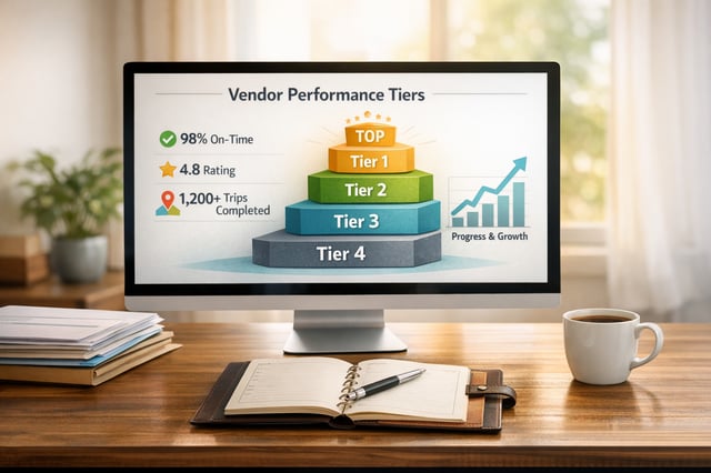NEMT Broker Tier Systems Explained: How to Improve Your Vendor Score