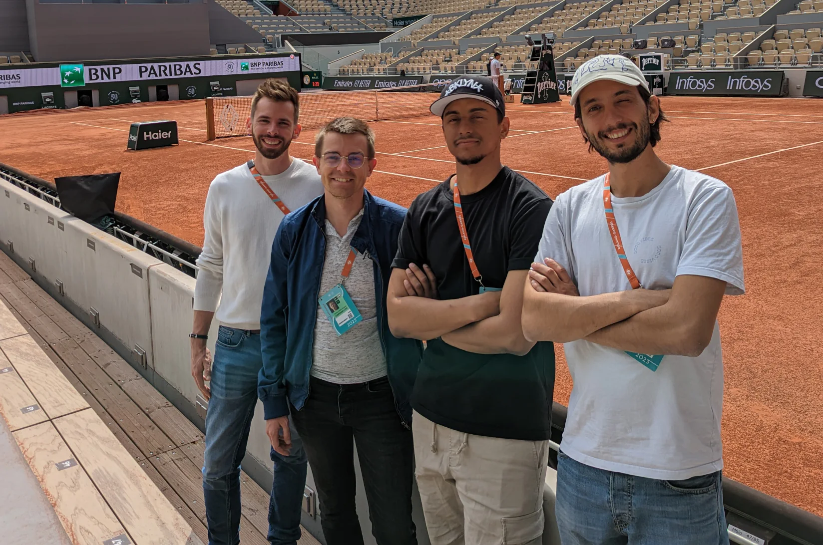 Fédération Française de Tennis - image terrain du projet 4