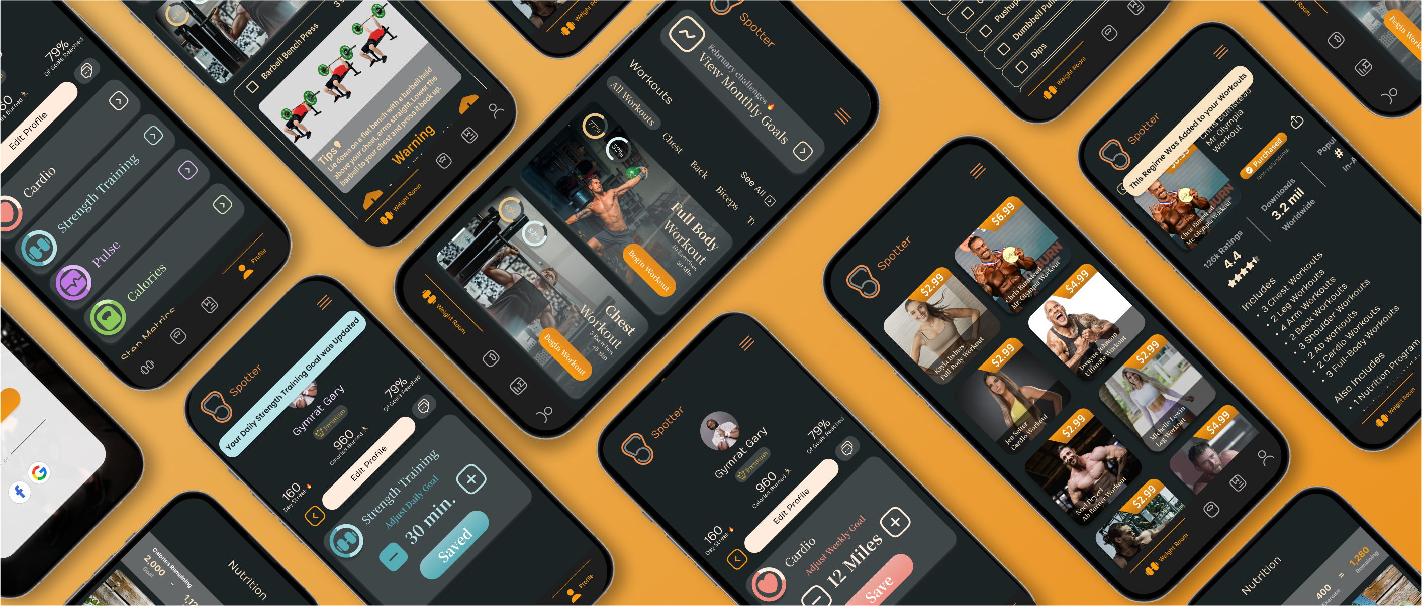 Final Wireframes of Make My Test Count
