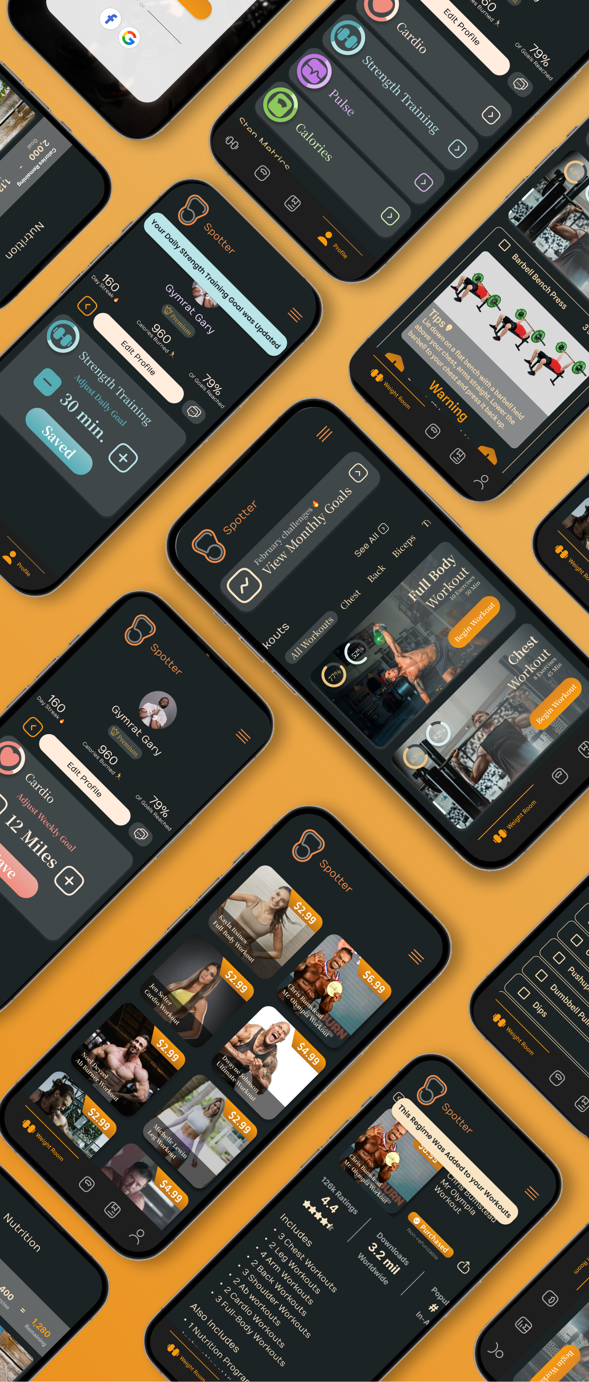 Final Wireframes of Make My Test Count