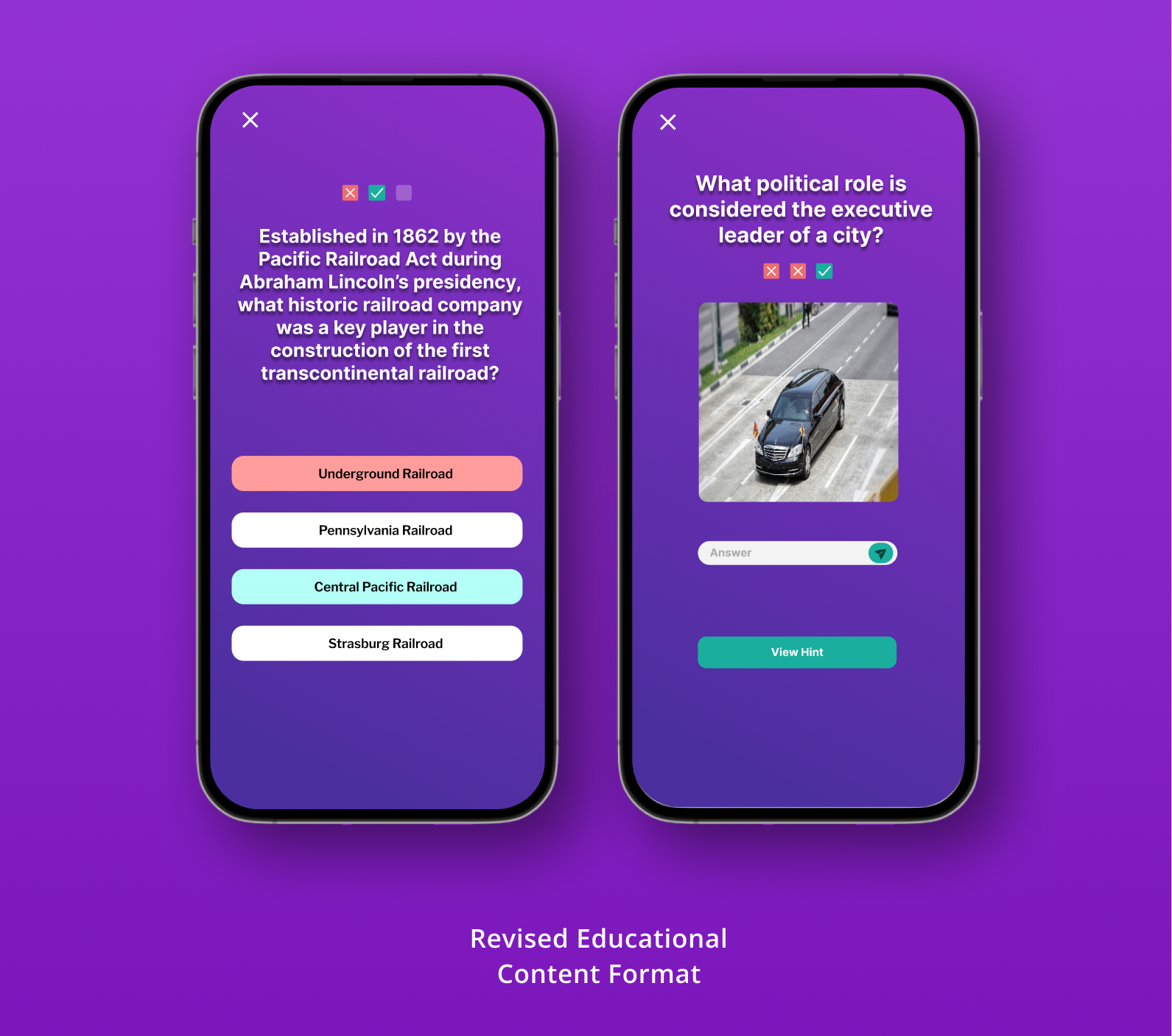 Final Wireframes of Make My Test Count