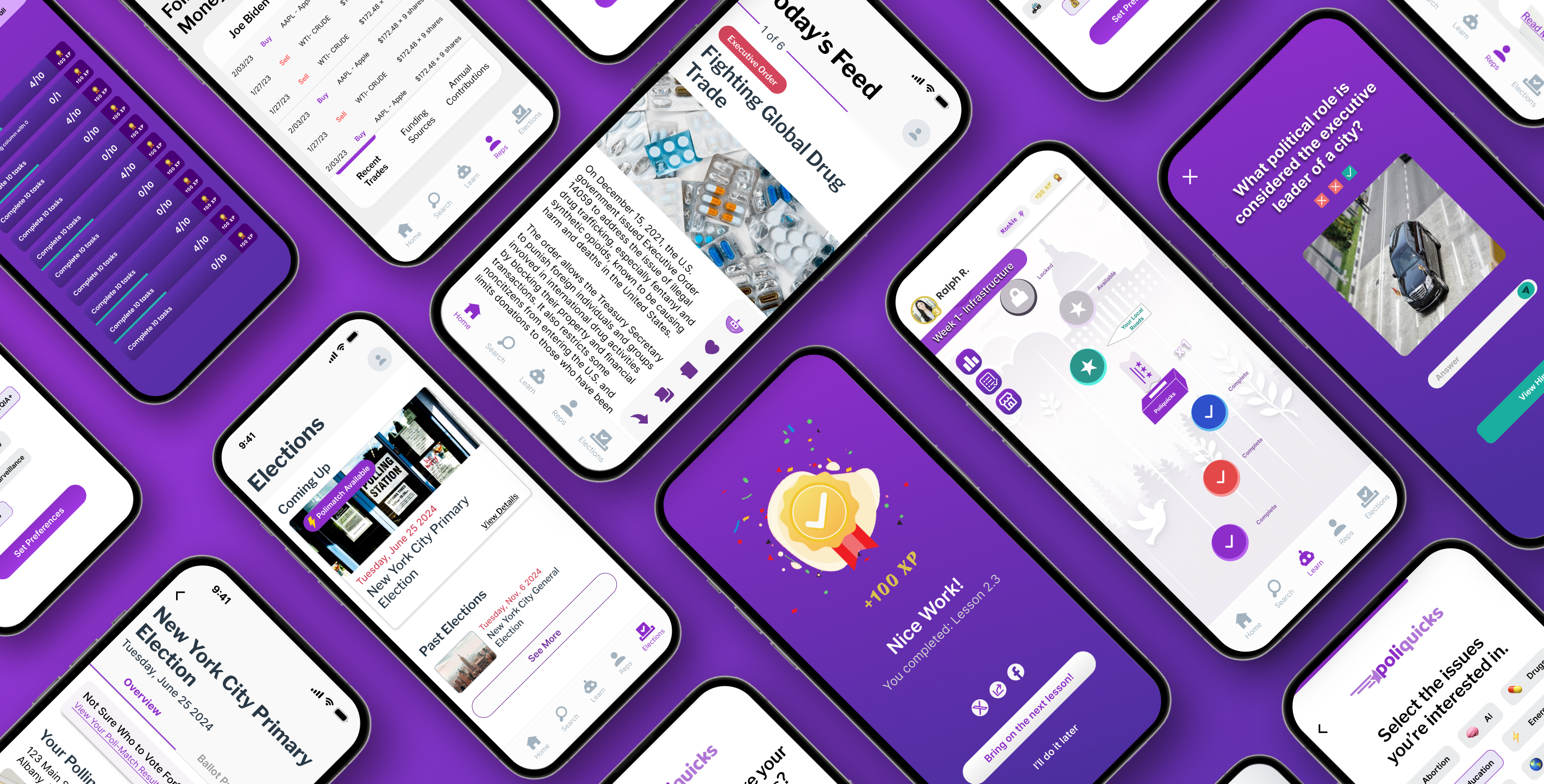 Final Wireframes of Make My Test Count