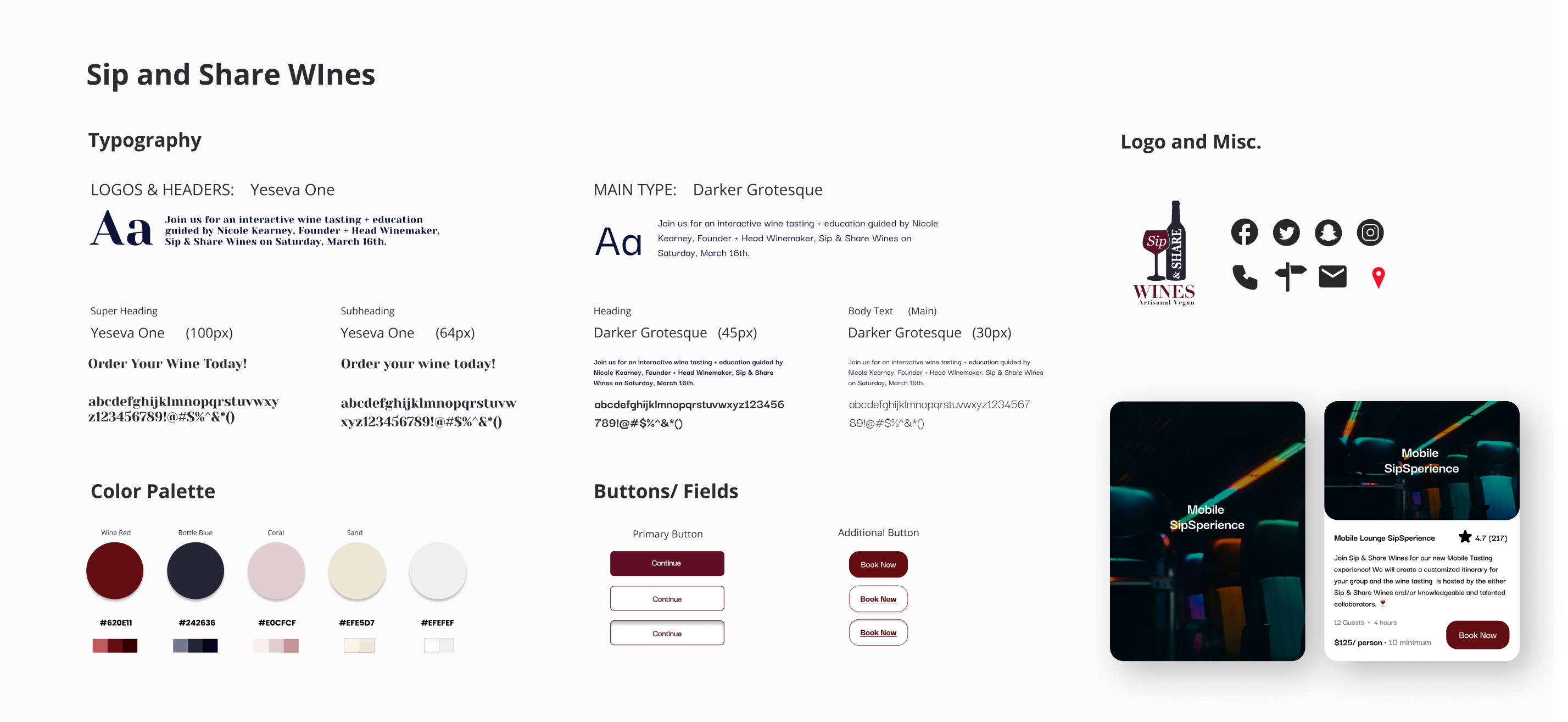 Final Wireframes of Make My Test Count