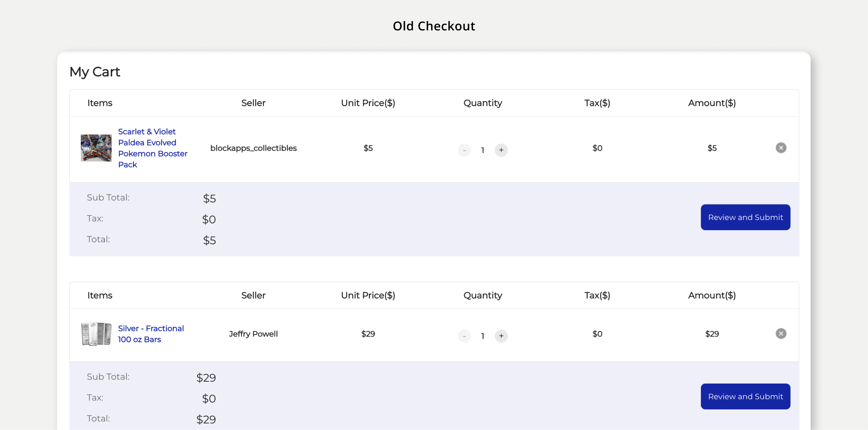 Final Wireframes of Make My Test Count