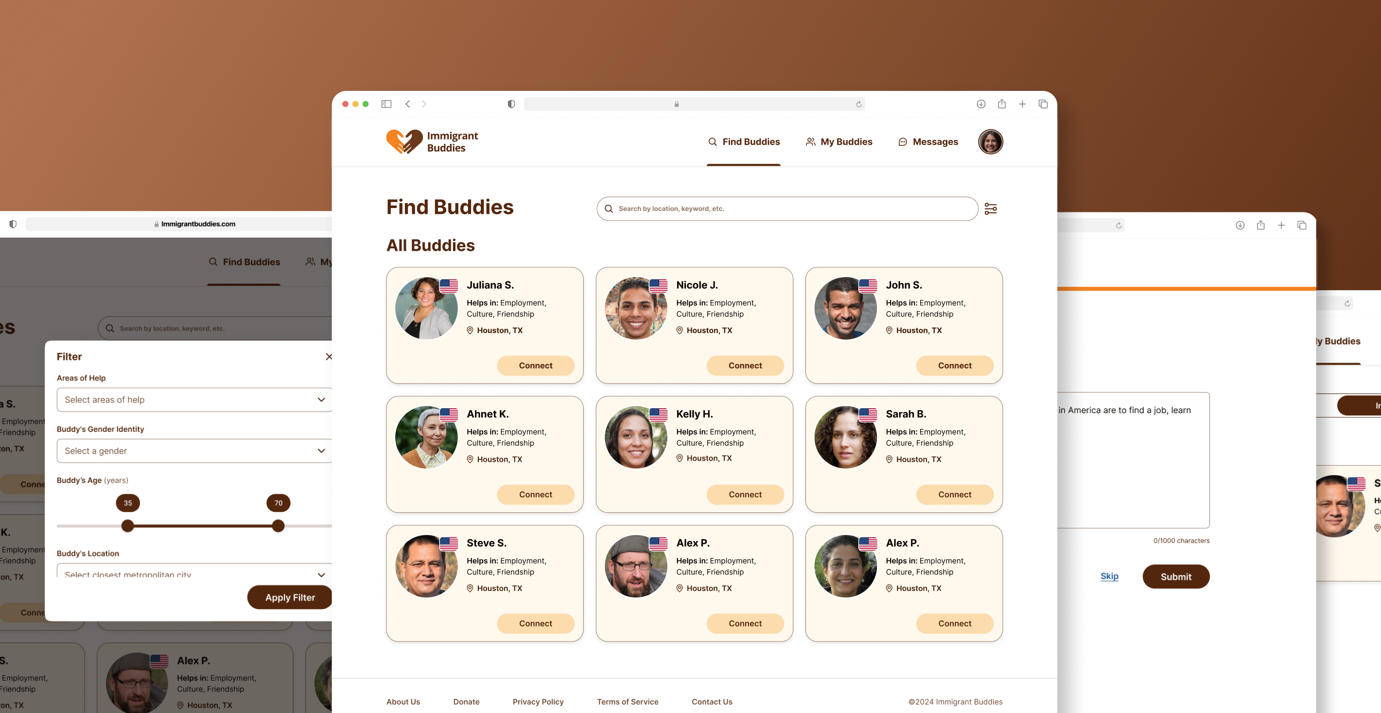 Final Wireframes of Make My Test Count
