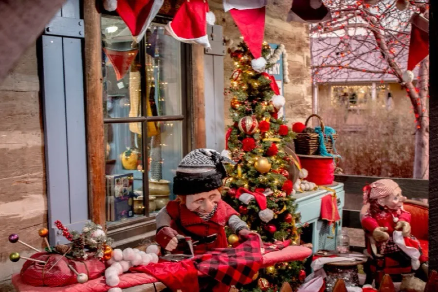 Christmas in the Village at Gardner Village in West Jordan