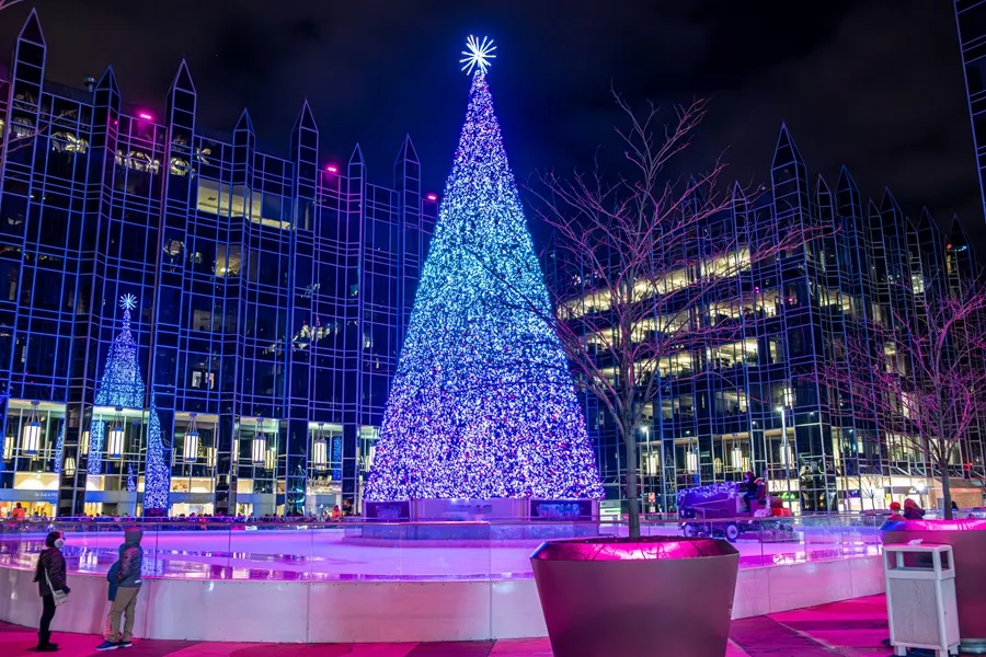 Christmas-time in Pittsburgh, PA