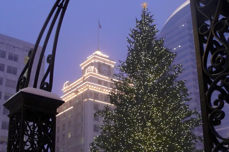 Christmas in Portland, OR