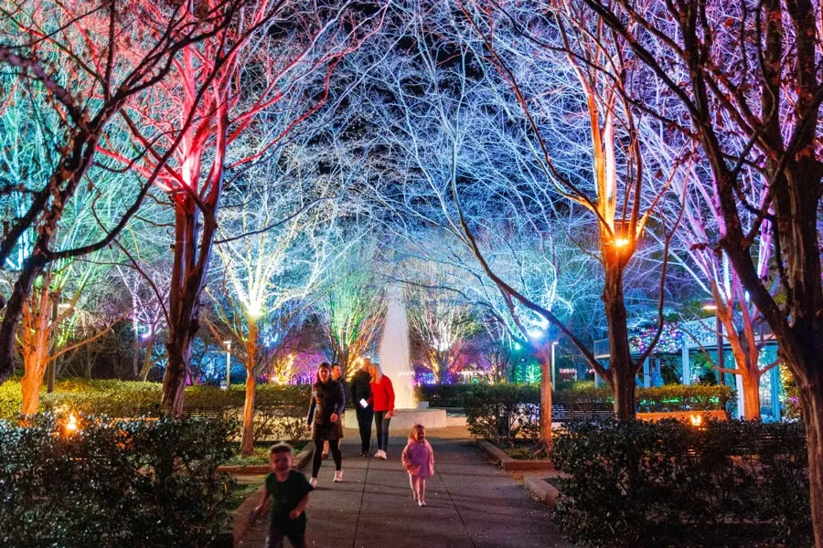 Holiday Wonders at the Memphis Botanic Garden - Memphis, TN