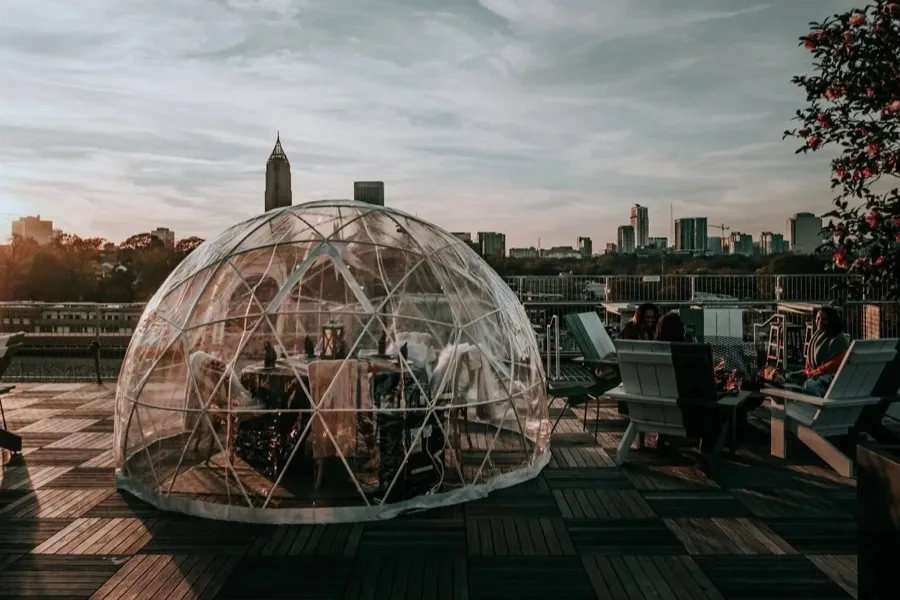 Igloos at The Roof at Ponce City Market - Atlanta, GA